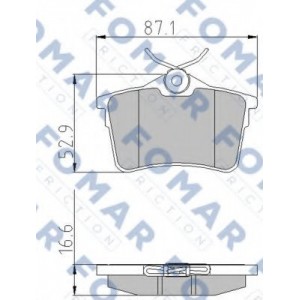    FOMAR Friction FO 935781