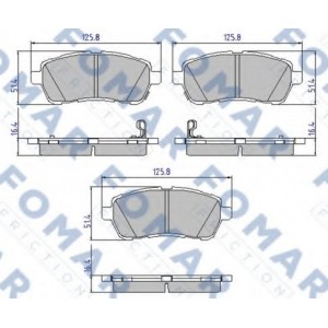    FOMAR Friction FO 935981