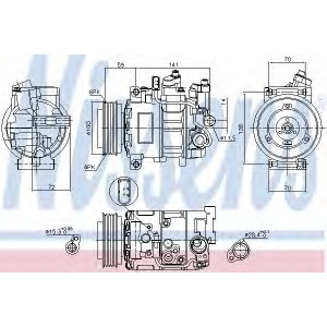   NISSENS 89052