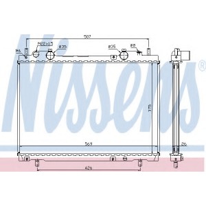   NISSENS 61672A