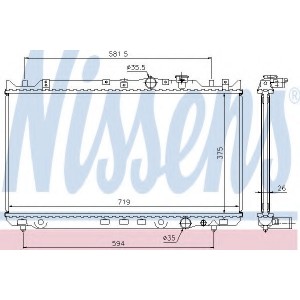   NISSENS 62482A