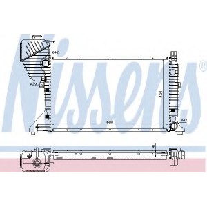   NISSENS 62519A