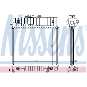   NISSENS 62708A