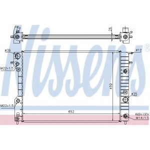   NISSENS 63072A