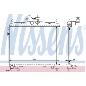   NISSENS 67495