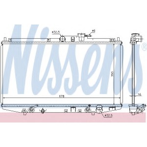   NISSENS 68117