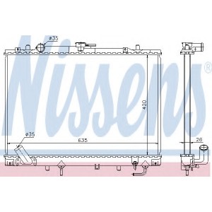   NISSENS 68154