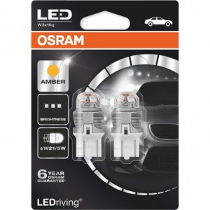   LED 12 V W21/5W (T20 DC) Amber OSRAM 4052899442597