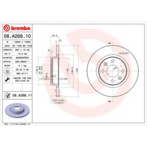   BREMBO 08.A268.10