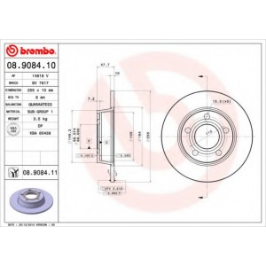   BREMBO 08.9084.11