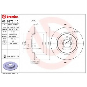   BREMBO 08.9975.11