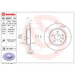   BREMBO 08.B357.10