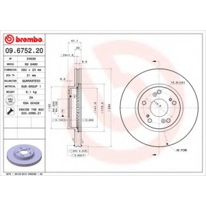   BREMBO 09.6752.20