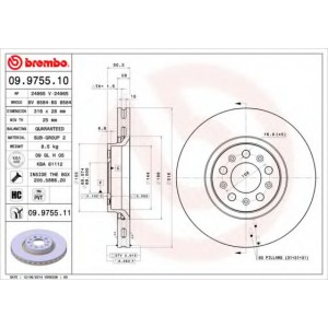   BREMBO 09.9755.11