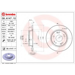   BREMBO 08.A147.11