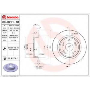   BREMBO 08.B271.11