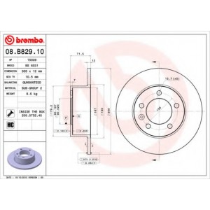   BREMBO 08.B829.10