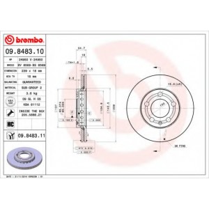   BREMBO 09.8483.11