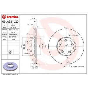   BREMBO 09.A531.20