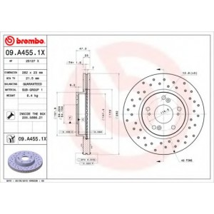   BREMBO 09.A455.1X