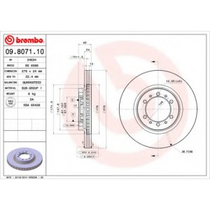    BREMBO 09.8071.10