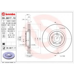    BREMBO 09.9817.10