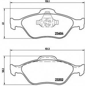    BREMBO P24055