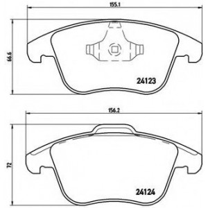    BREMBO P44020