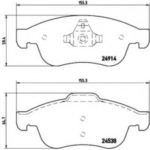    BREMBO P68050