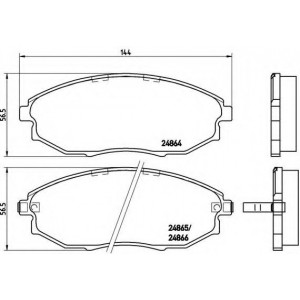    BREMBO P10007