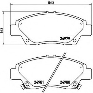    BREMBO P28050