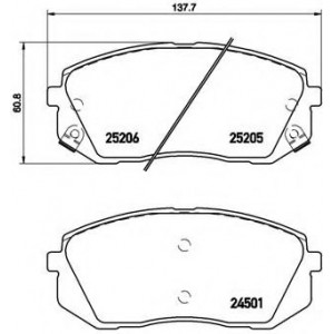    BREMBO P30056