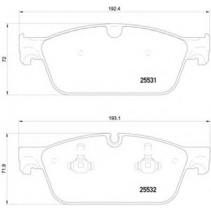    BREMBO P50112