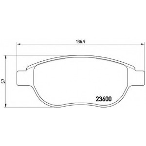    BREMBO P61068