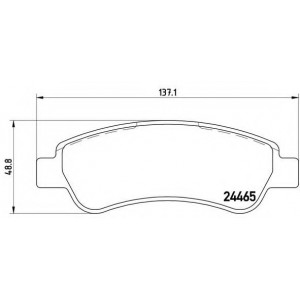    BREMBO P61091