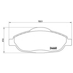    BREMBO P61101