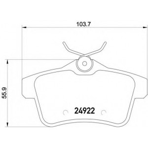    BREMBO P61114