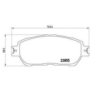    BREMBO P83105