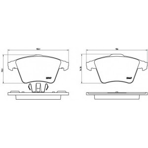    BREMBO P85106