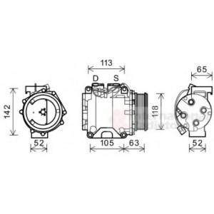   VAN WEZEL 2500K238