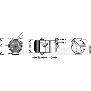   VAN WEZEL 3700K428