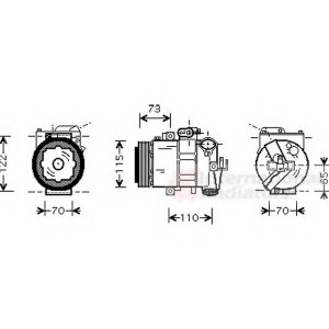   VAN WEZEL 7600K018