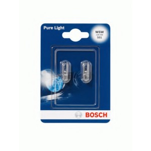  12V 5W W5W W2,1x9,5d PURE LIGHT 2 blister BOSCH 1 987 301 026