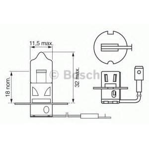  h3 daytime 12v BOSCH 1 987 302 038