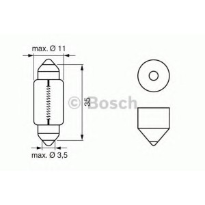   12V 10W SV8,5-8 Pure Light 35 BOSCH 1 987 302 228