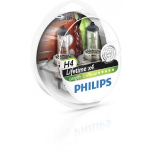   H4 12V 60/55W P43t-38 LongerLife Ecovision 2 PHILIPS 12342LLECOS2