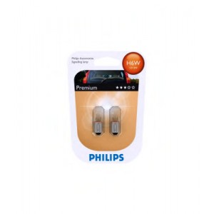   H6W 12V 6W BAX9s 2 blister PHILIPS 12036B2