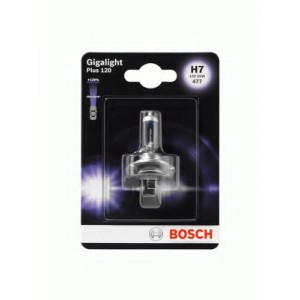   H7 12V 55W PX26d GigaLight +120 (blister 1) BOSCH 1 987 301 110