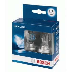   H7 12V 55W PX26d PURE LIGHT () BOSCH 1 987 301 406