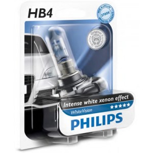   H4 WhiteVision 12V 55W P22d (+60) (4300K) 1. blister PHILIPS 9006WHVB1